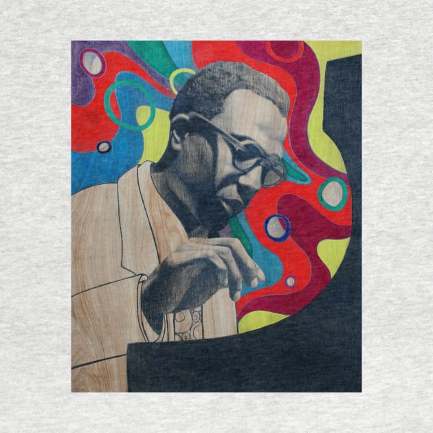 Thelonious Monk "An Authoritative Voice" by todd_stahl_art